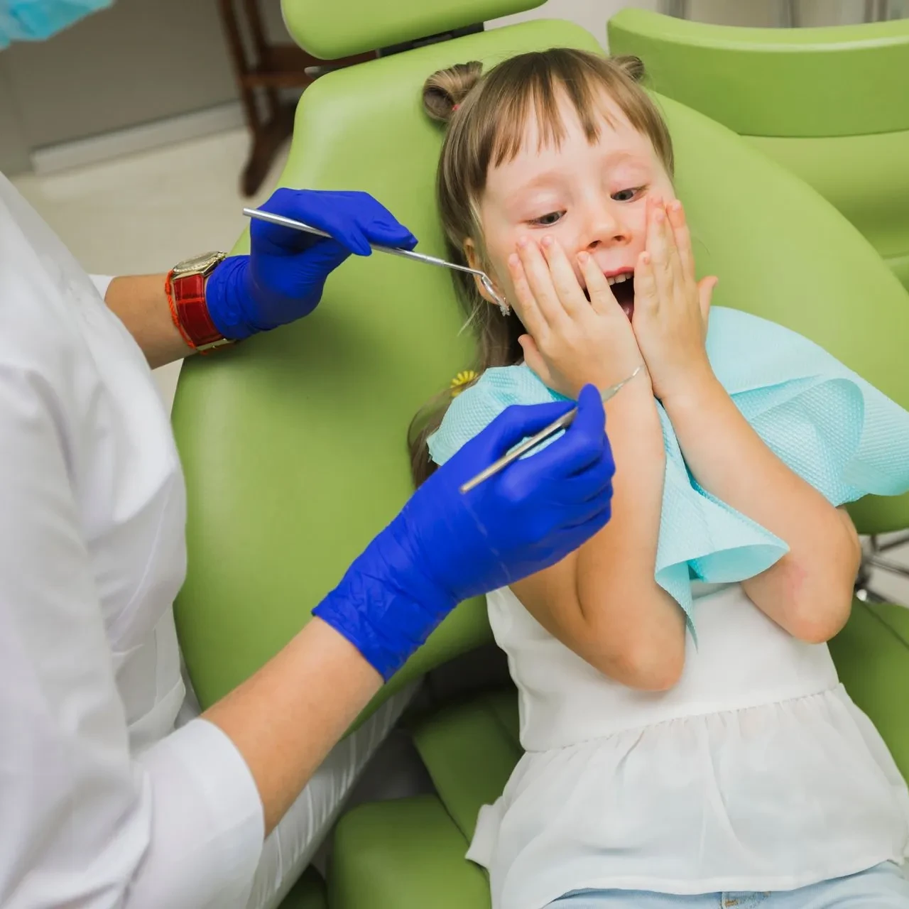 child with dental phobia