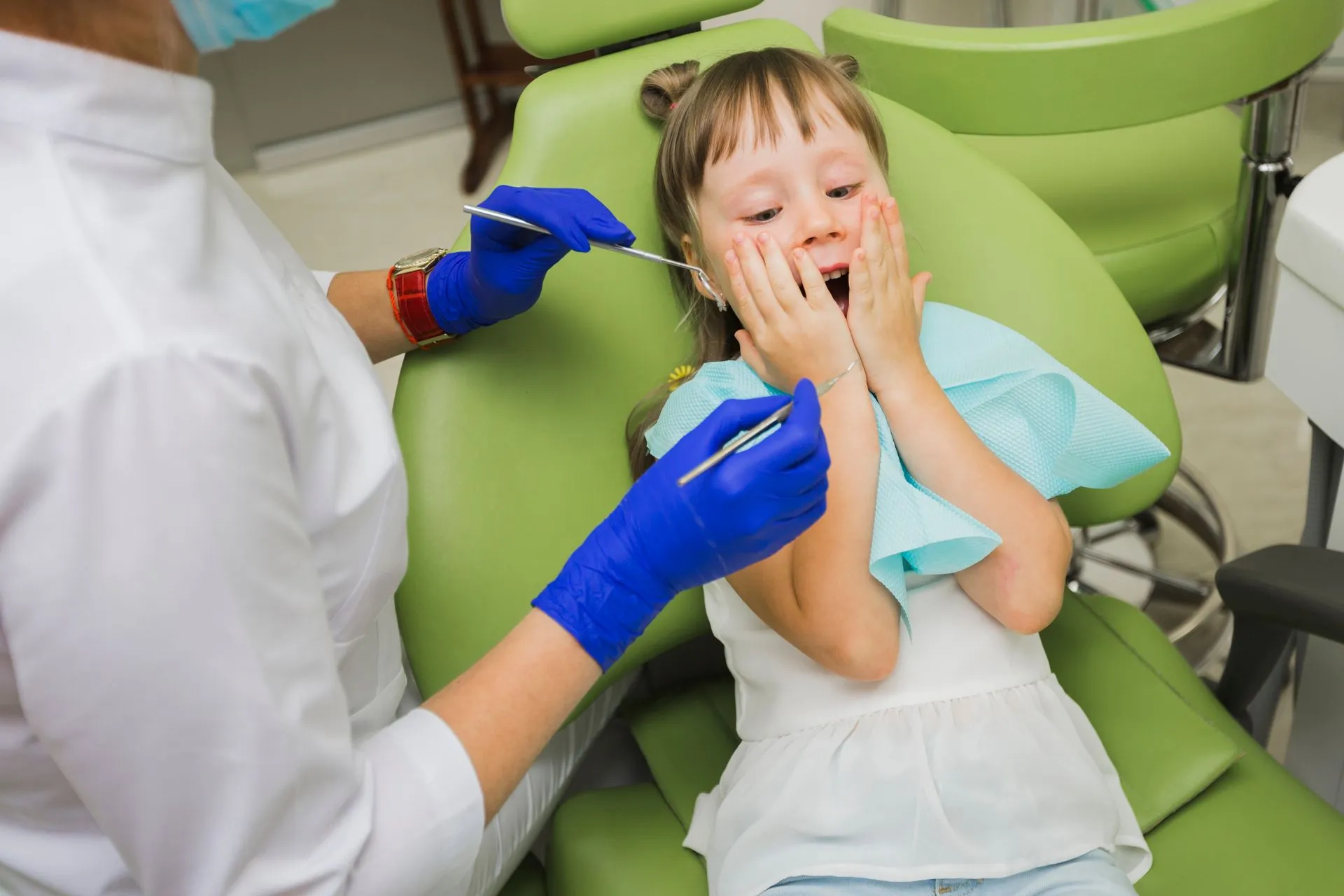 child with dental phobia